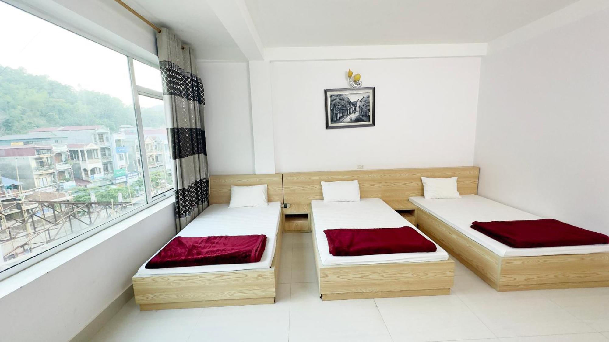 Quy Anh Hotel Bao Lac Town Eksteriør billede